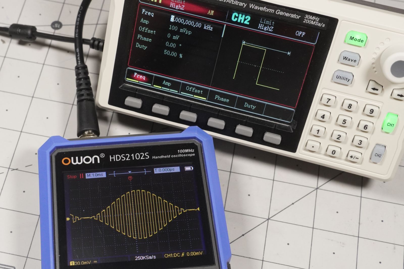 Amplitude Modulation Basics With UNIT UTG932E Signal Generator Embedded Computing Design